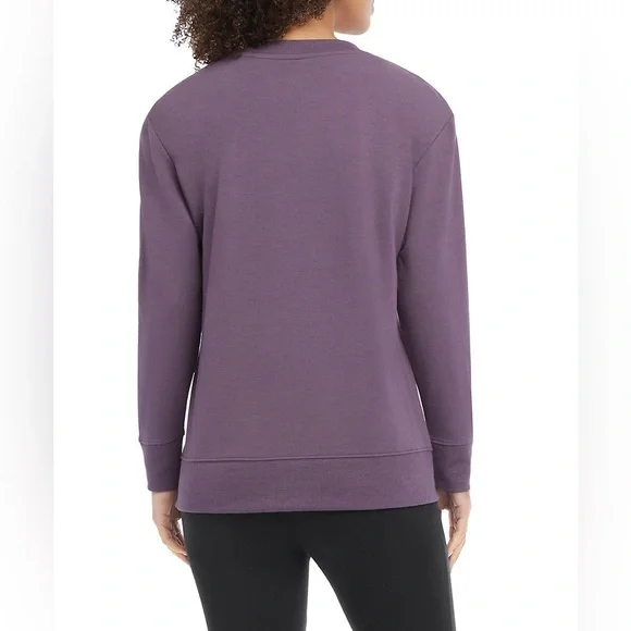 NWT Women’s Split Hem Tunic Vintage Violet Size XL - Picture 2 of 6